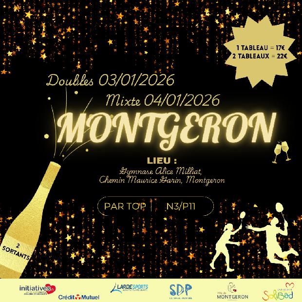 Tournoi de Montgeron Ecobad 14ème édition